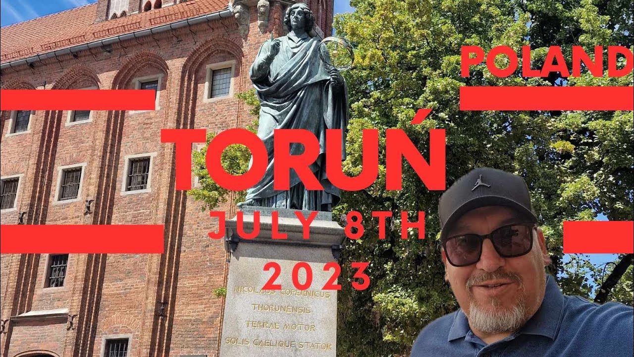 youTube travel vlog Torun poland 2023