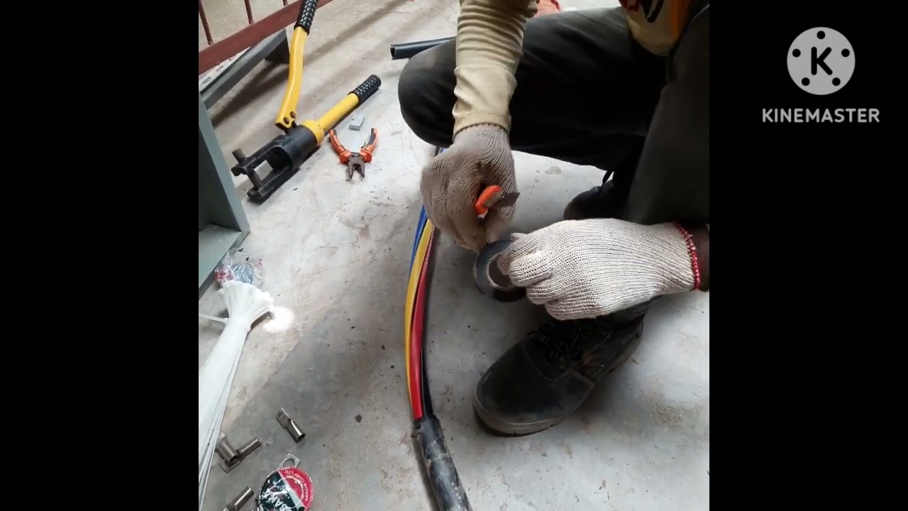 Cable lug fitting in  50 rm Cable