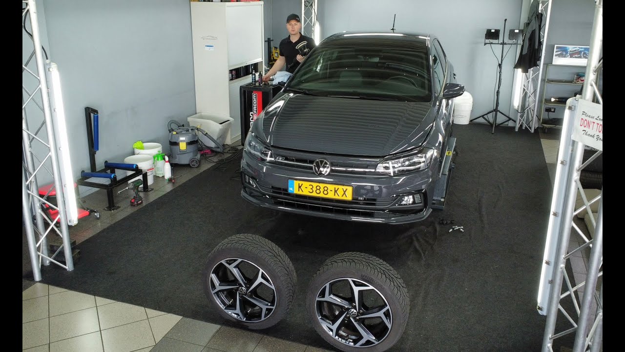Dirty VW Polo R-line deep clean + 2 step polish!