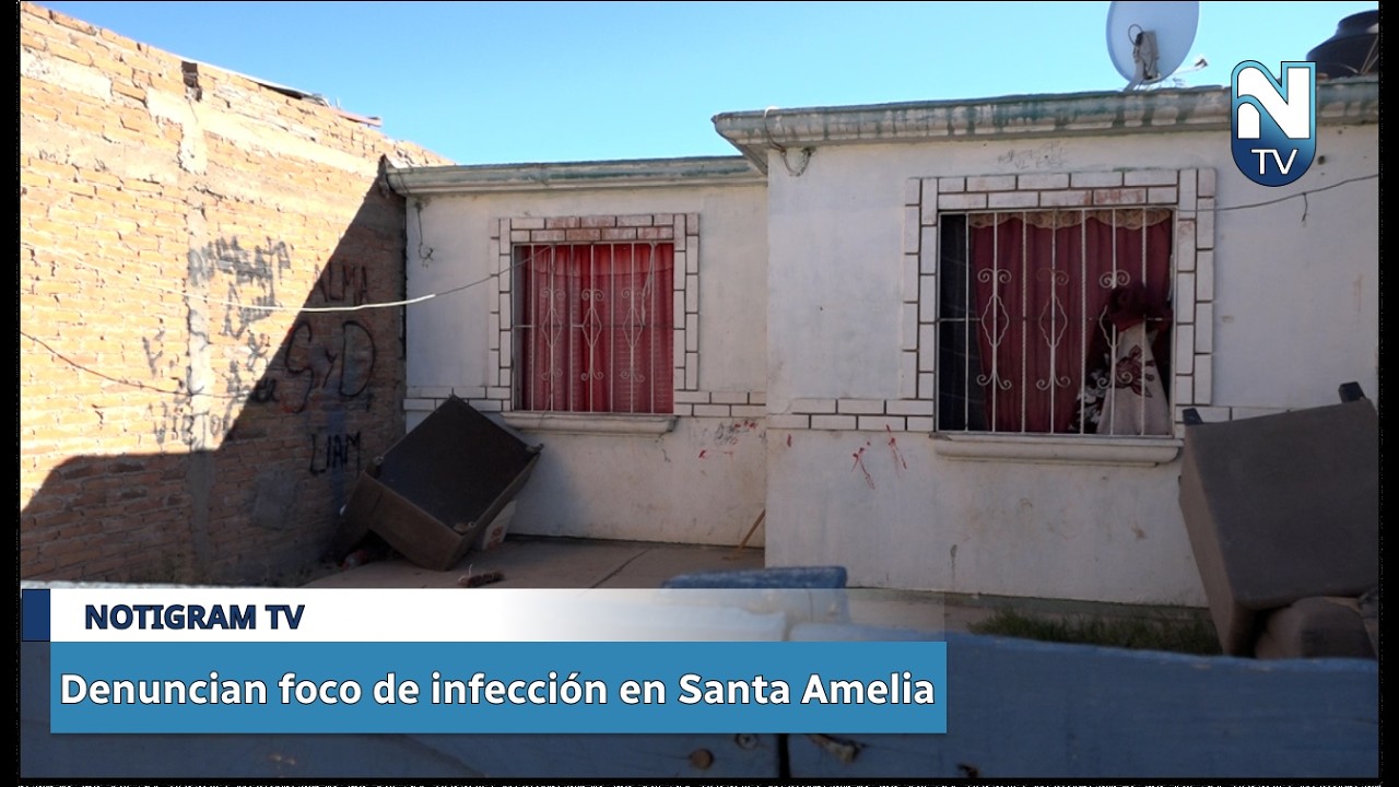 Denuncian foco de infección en Santa Amelia