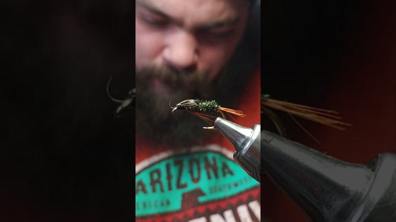 Fly Tying with Nimby! Patterns, Techniques and Materials to catch more Trout, Half Back Nymph.