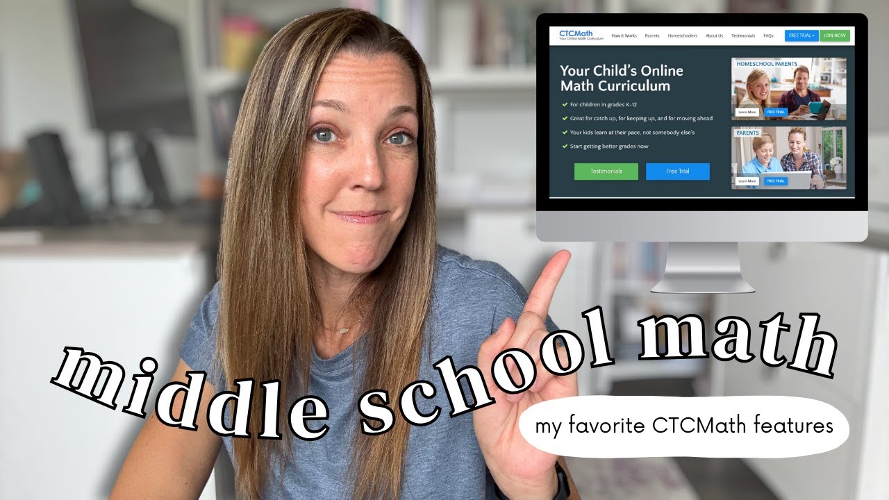 My Favorite CTCMath Features for Middle School Homeschool Math