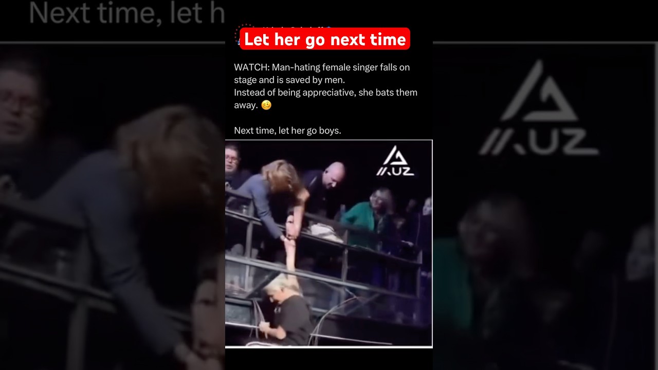 Feminist HATES MEN. SAVED by men&hellip;STILL hates men  🤷&zwj;♀️