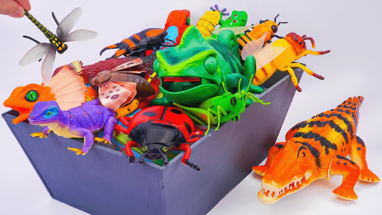 ZURU ROBO ALIVE COLLECTION | UNBOXING Robo Crocodile, RC Chameleon, RC Lizard Compilation ASMR