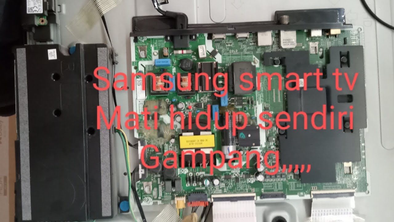 Samsung smart tv UA55NU7090.               mati hidup/ bootloop