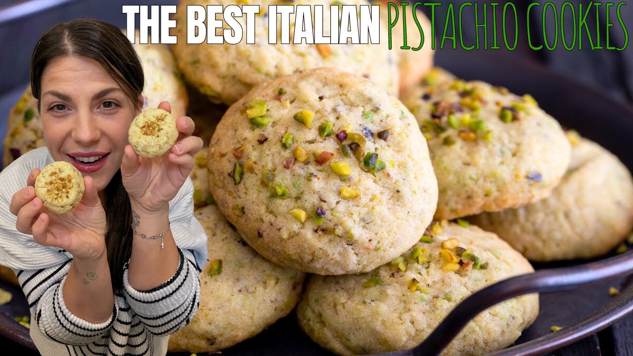 The BEST Italian PISTACHIO COOKIES! - PERFECT CHRISTMAS COOKIES