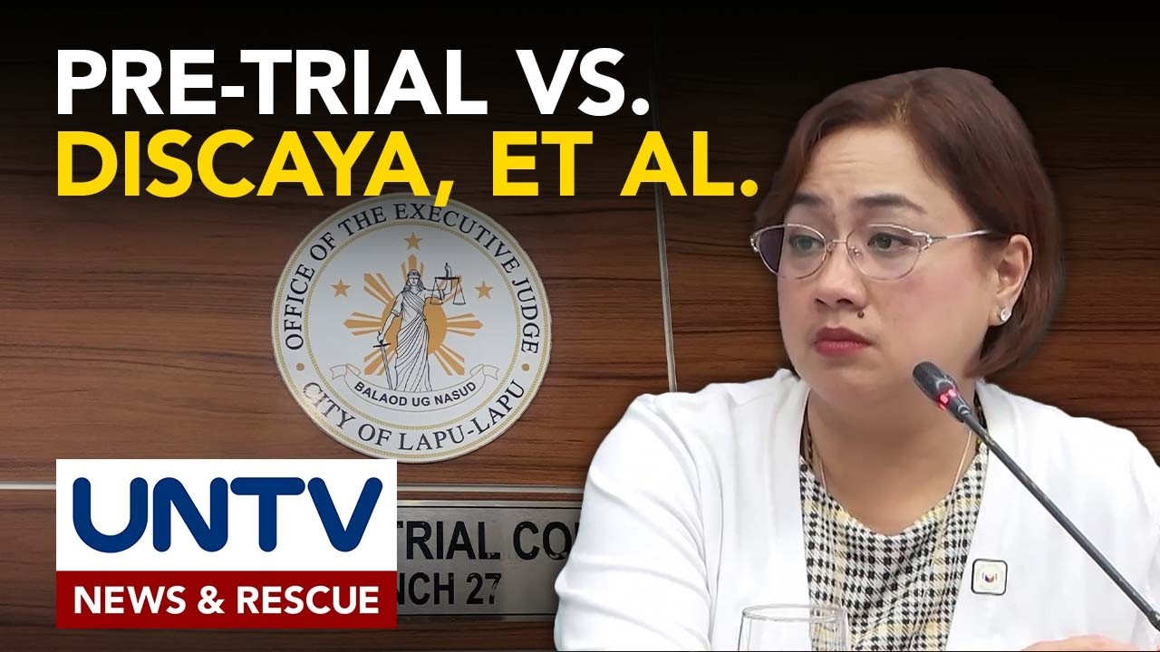 Pre-trial vs. Sarah Discaya, 9 DPWH officials, itutuloy ng Lapu-Lapu RTC ngayong araw, March 10