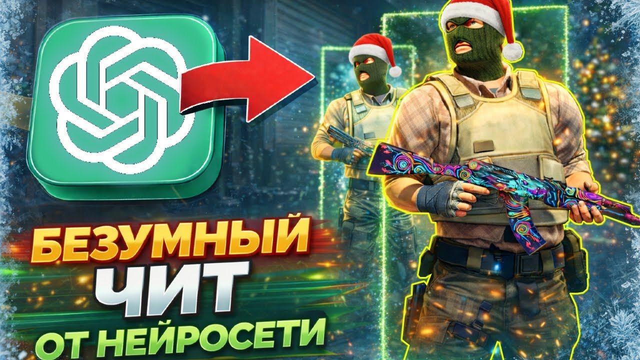 СМОЖЕТ ЛИ НЕЙРОСЕТЬ СОЗДАТЬ ПОЛНОЦЕННЫЙ ЧИТ НА CS2? Я В ШОКЕ! ЧИТ С ПОМОЩЬЮ ИИ НА КС2
