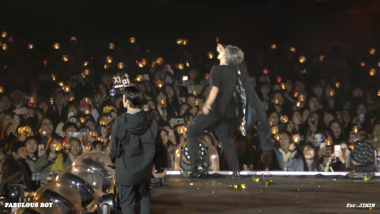 191027 BTS SPEAK YOURSELF FINAL SEOUL CONCERT IDOL 지민 JIMIN FOCUS