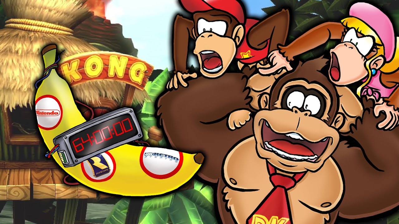 Terminer TOUS LES DONKEY KONG &agrave; 100% en 64 HEURES ?