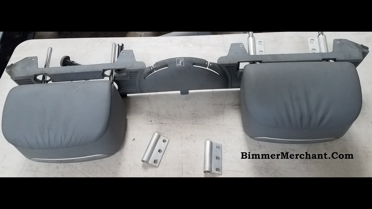 Rear Headrest removal off a BMW E46 M3 330ci 325ci Convertible models