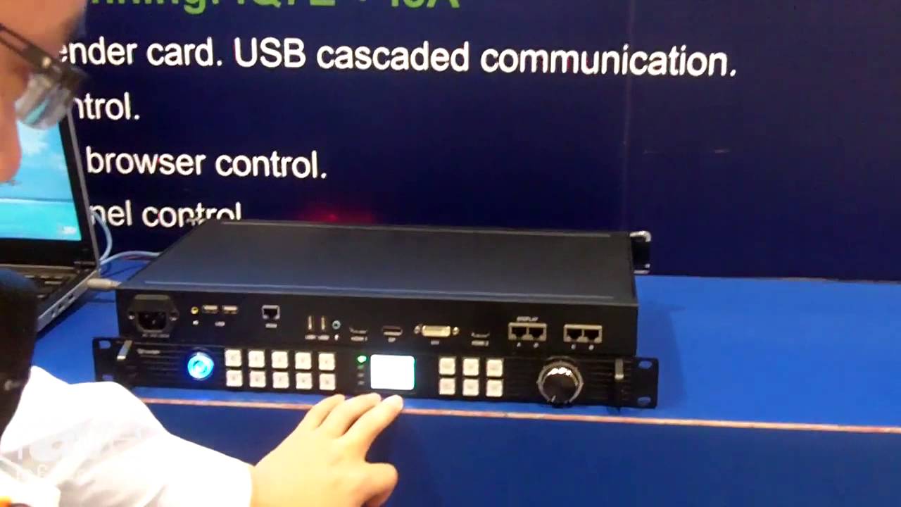 InfoComm 2014: Colorlight Exhibits Its iQ7E Sending Card