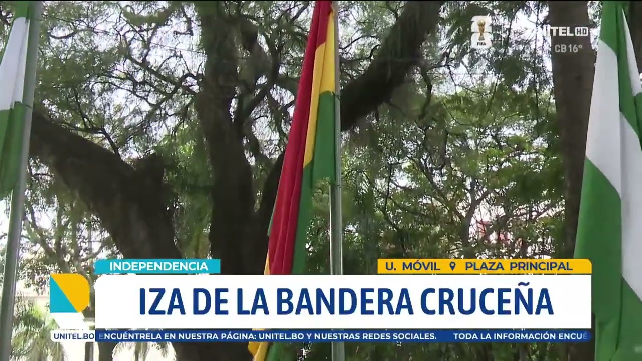 Comienzan los actos por los 201 a&ntilde;os de independencia de Santa Cruz