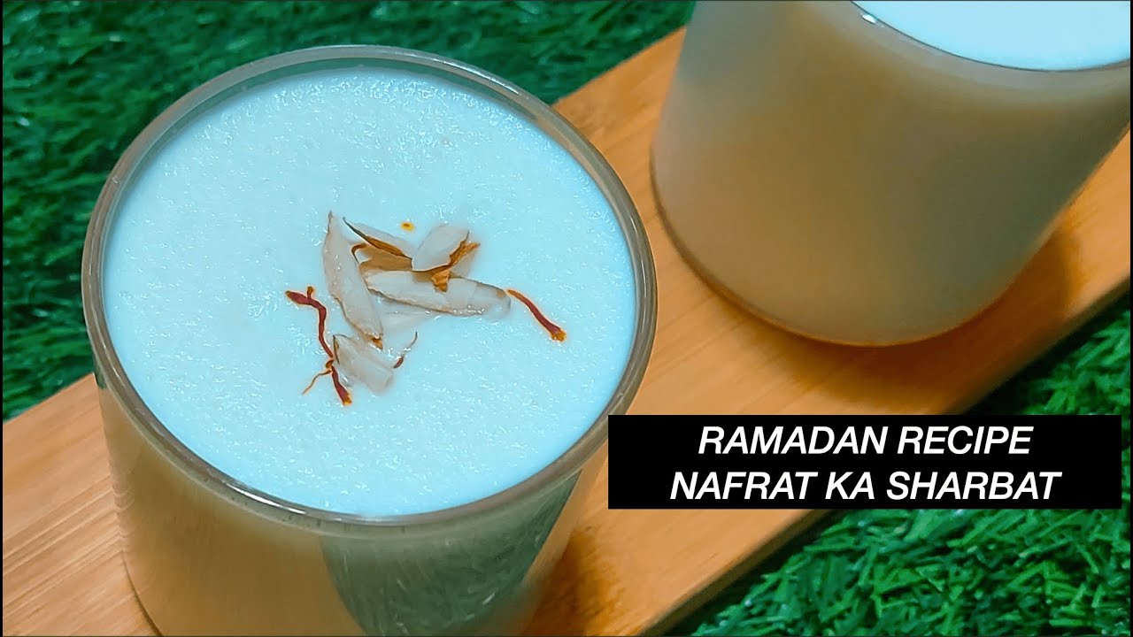 REFRESHING APPLE SHARBAT | NAFRAAT KA SHARBAT | RAMADAN DRINKS RECIPE | APPLE MILK THANDAI