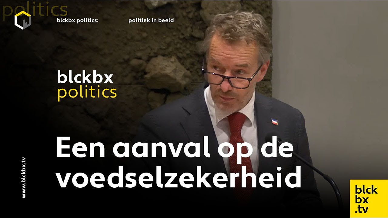 Van Haga over stikstofprobleem: een aanval op voedselzekerheid, het eigendomsrecht en het boerenland
