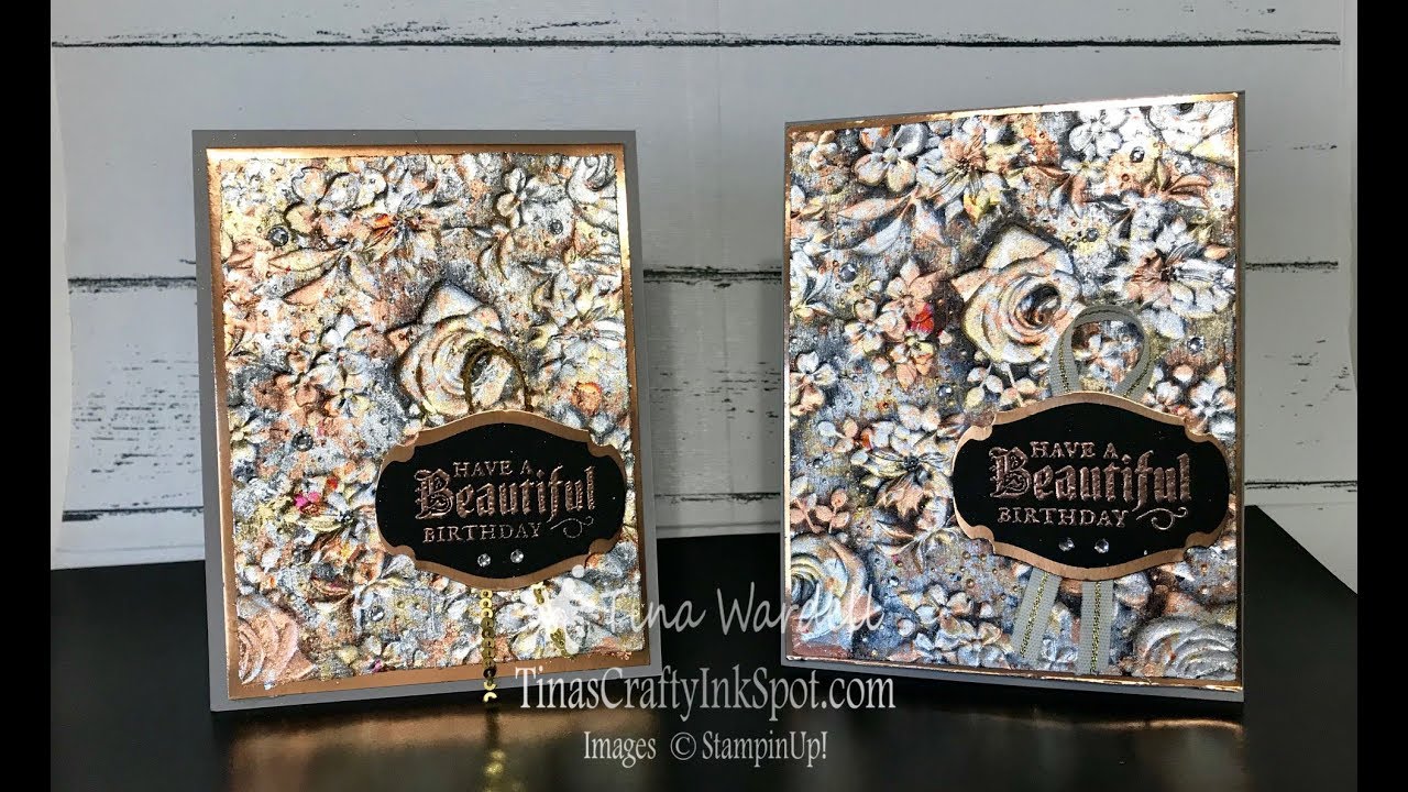 Gilding Foil Flakes Tutorial
