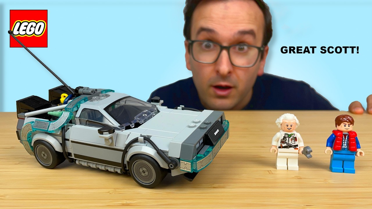 LEGO Delorean Time Machine (REVIEW)