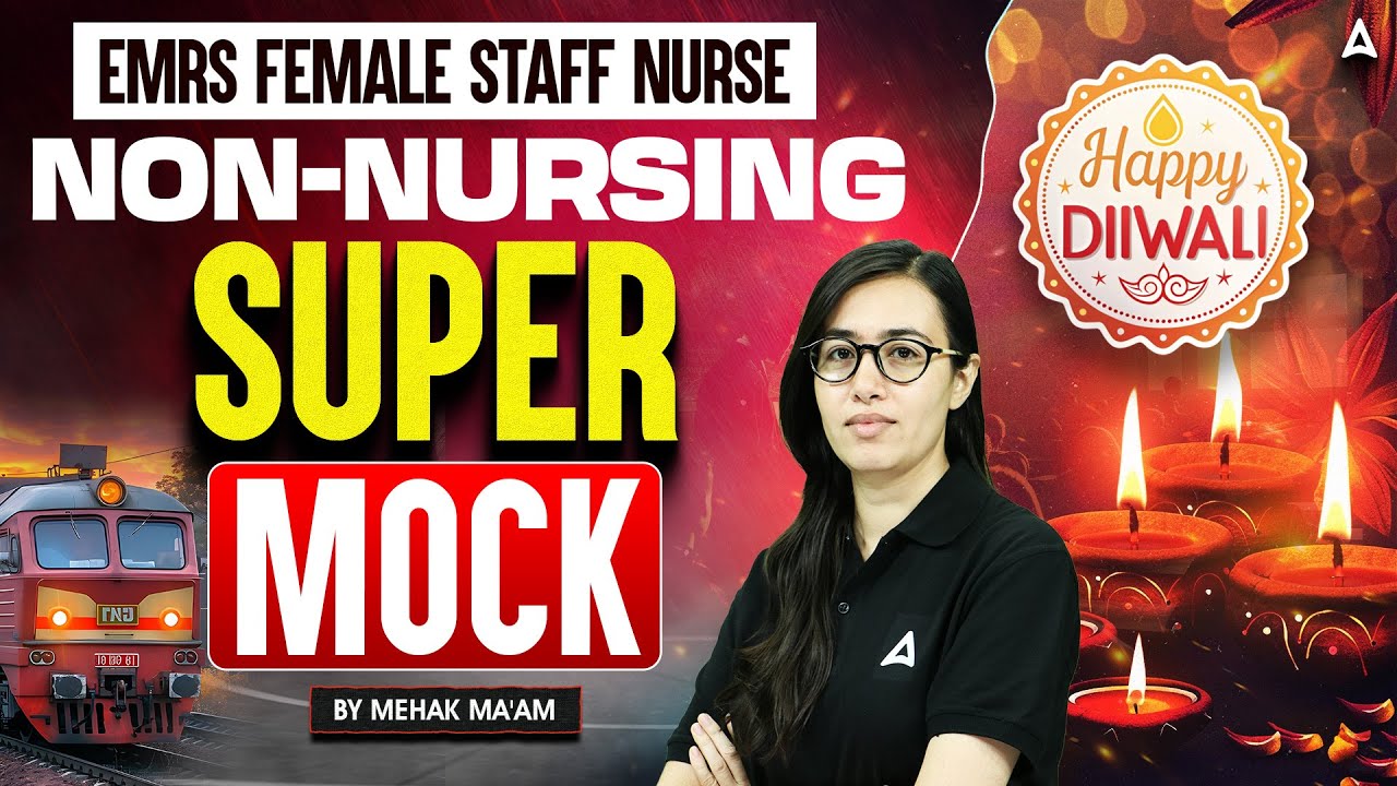 EMRS Non‑Nursing Classes | EMRS Female Staff Nurse Vacancy 2025 | EMRS Staff Nurse Mock Test #EMRS