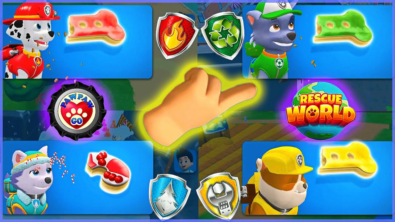 PAW Patrol Rescue World: Super Everest, Skye, Chase, Marshall Mission! & Mighty Pups FHD