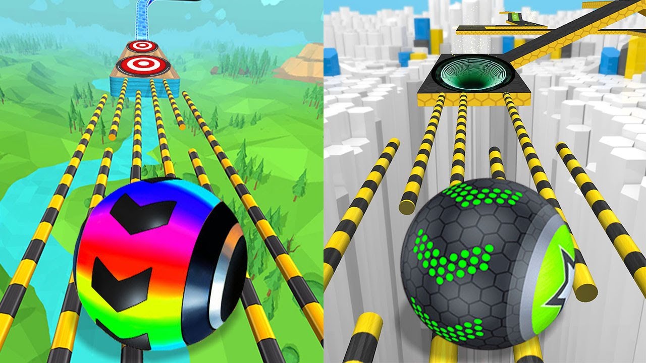 📛 Going Balls VS Rolling Ball Sky Escape,Action Balls,Rollance Adventure Ball,Rolling Balance Ball