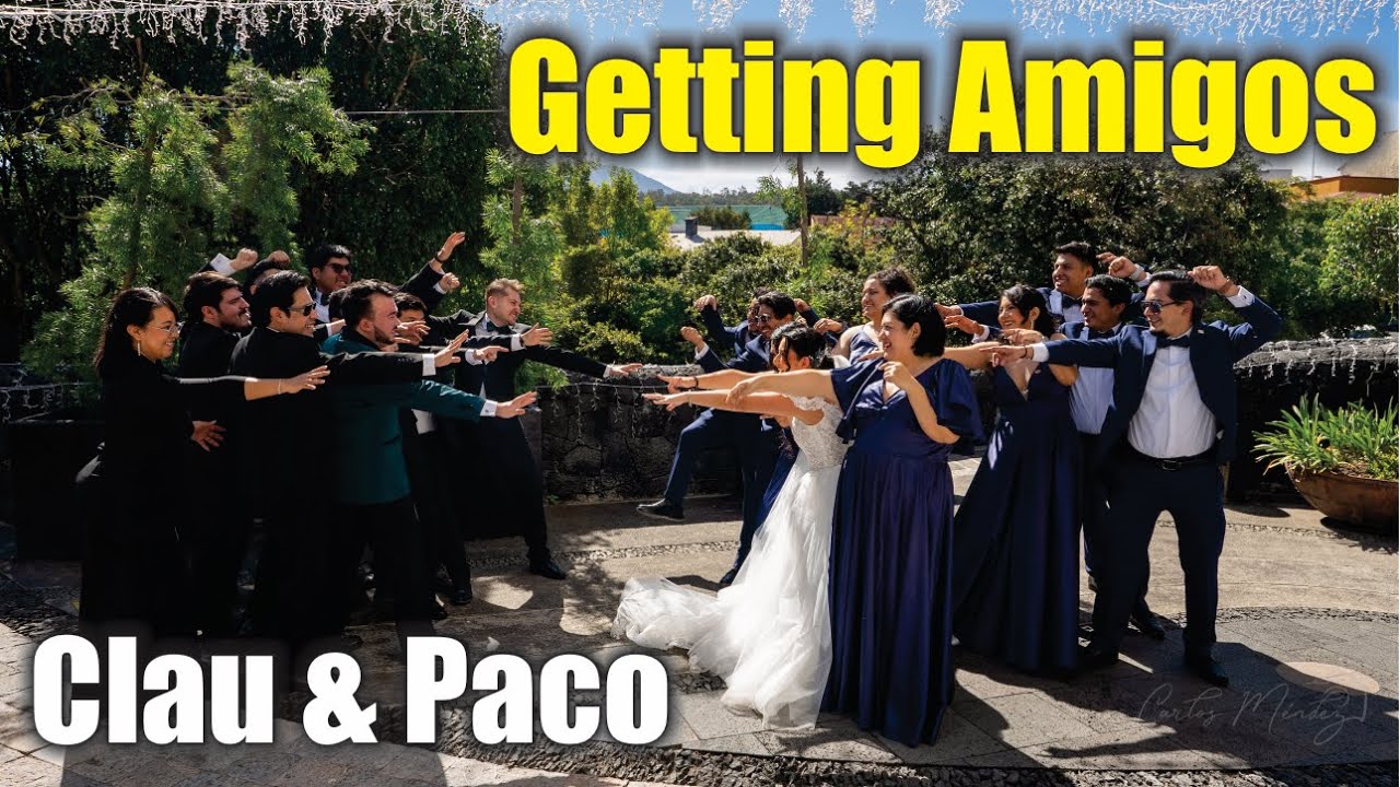 Getting Ready con Amigos, Damas y Familia , Clau y Francisco