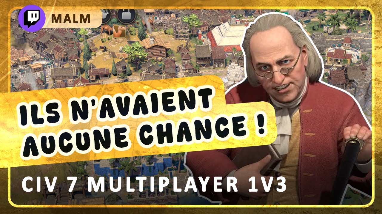 ILS N'AVAIENT AUCUNE CHANCE ! Civilization 7 Multiplayer 1v3