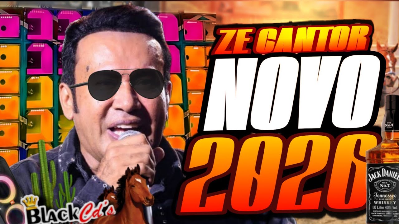 FORRO DE VAQUEJADA 2026 - CD Z&Eacute; CANTOR ATUALIZADO 2025 BLACK CDS AS TOPS DO FORR&Oacute; PRA PARED&Atilde;O 2025