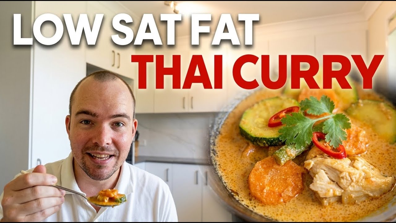 Keto Friendly, Dairy Free, Low Saturated Fat Thai Curry