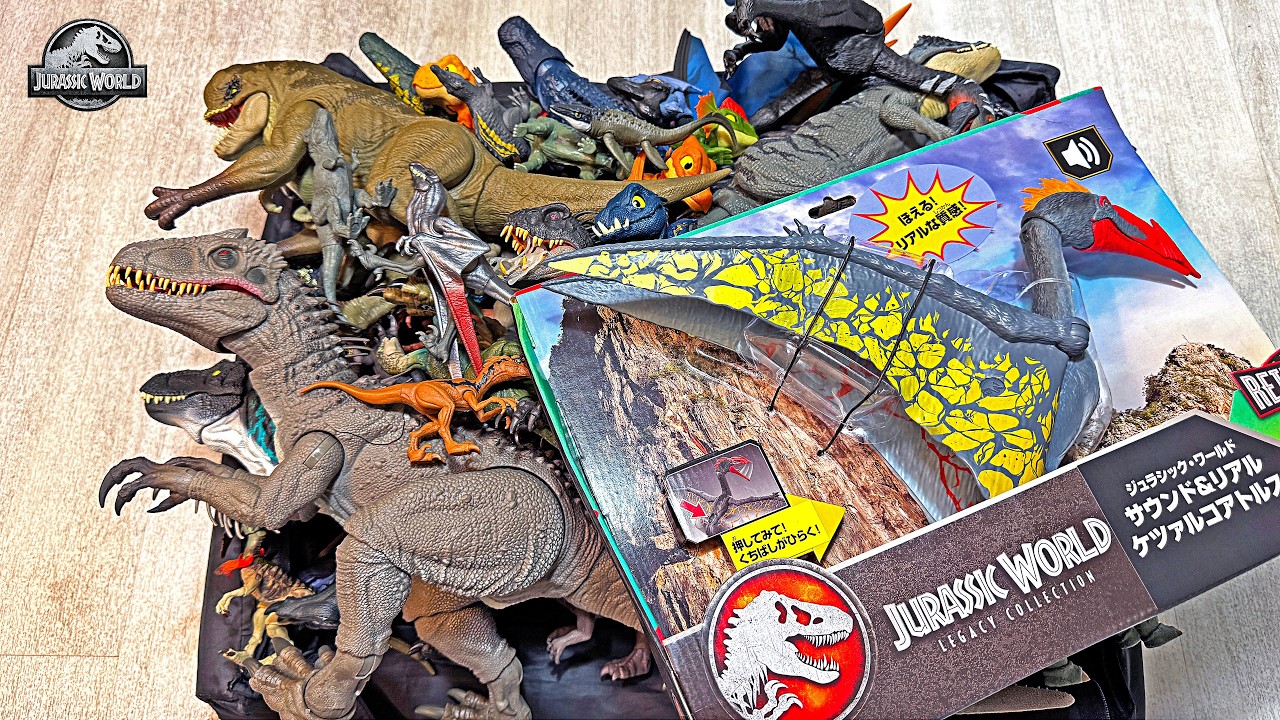 100 NEW Jurassic World 2026 Dinosaur Toys! Giant Toy Box!