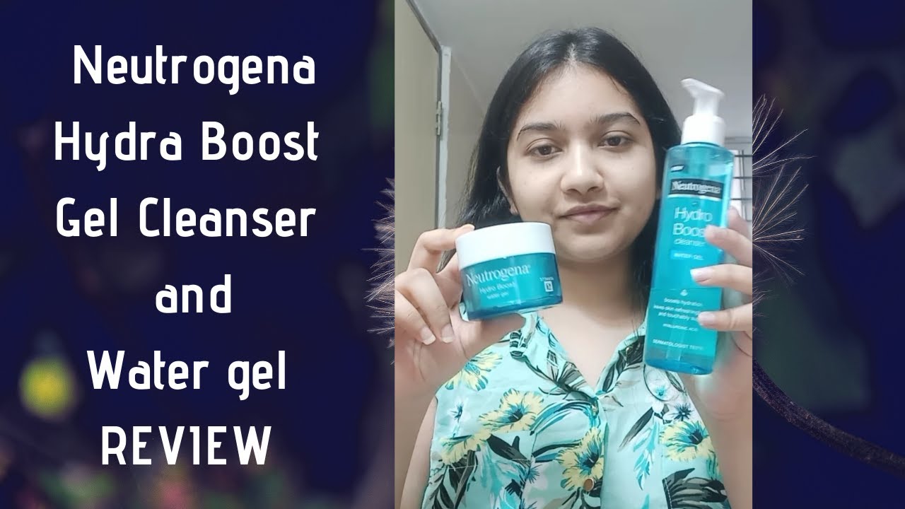 ড্রাই এবং সেনসেটিভ স্কিনের জন্য -  Neutrogena Hydro Boost Cleanser & Water Gel | 