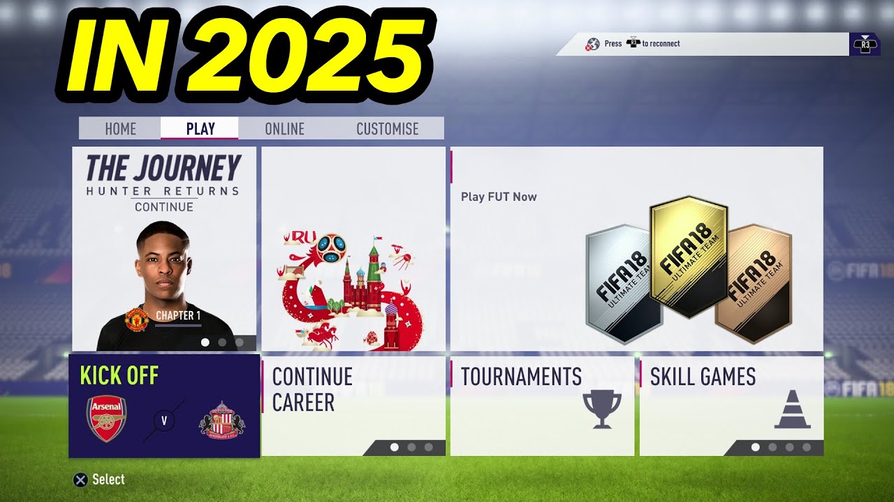 Я снова играл в FIFA 18 в 2025 году, и это было... 😱