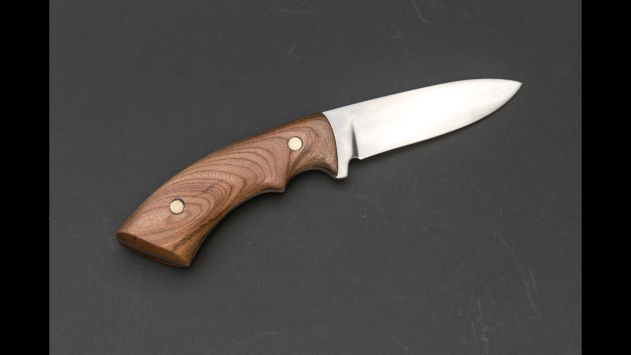 Knife making: Making a hunting knife using basic, cheap tools