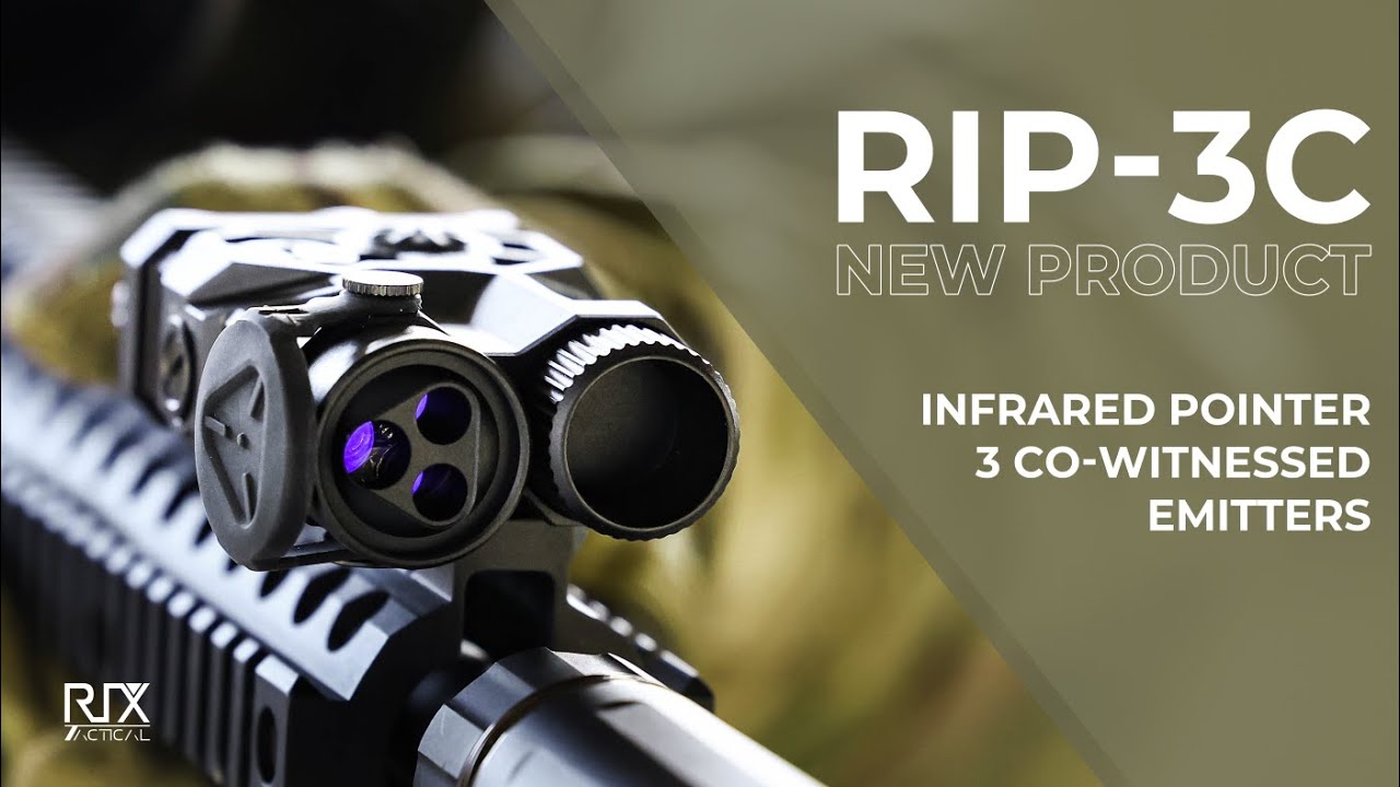 RIP-3C Tactical Laser: All-in-One Integrated Design, VCSEL Illuminator & Effortless Operation