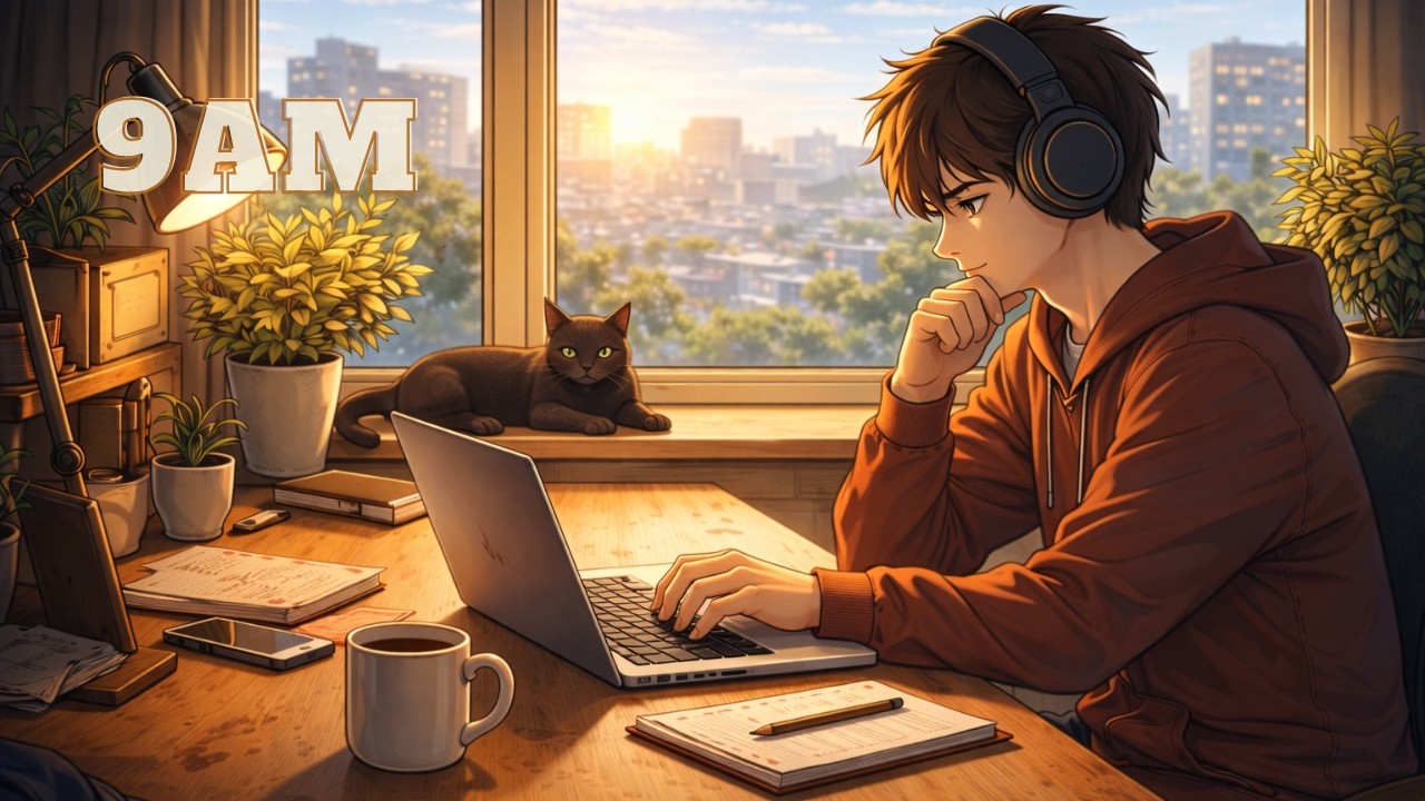9AM – In the Flow Now | Morning Focus Soundtrack