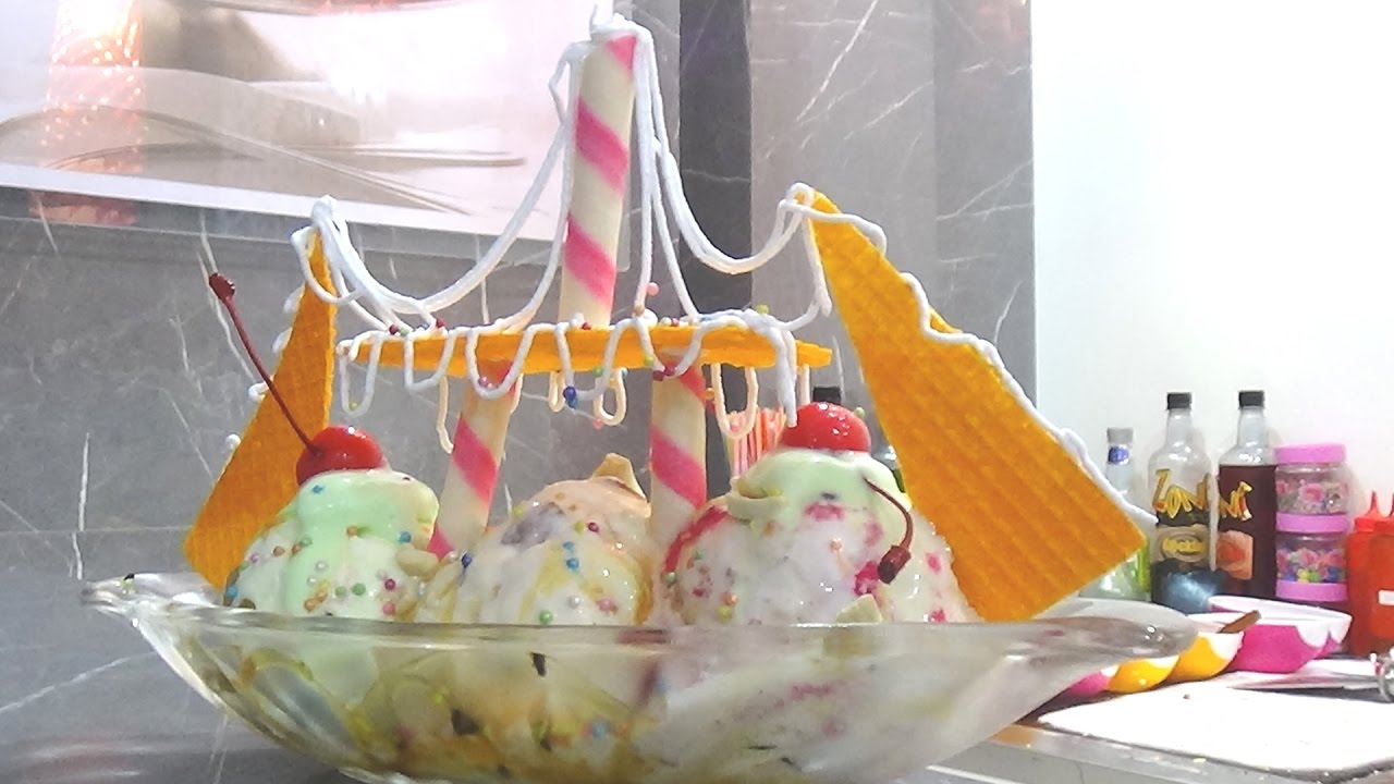 Amazing Ice Cream Decoration Ideas| Ship Decoration |Ice Creams | Titanic Ship | Tasty Ice Cream