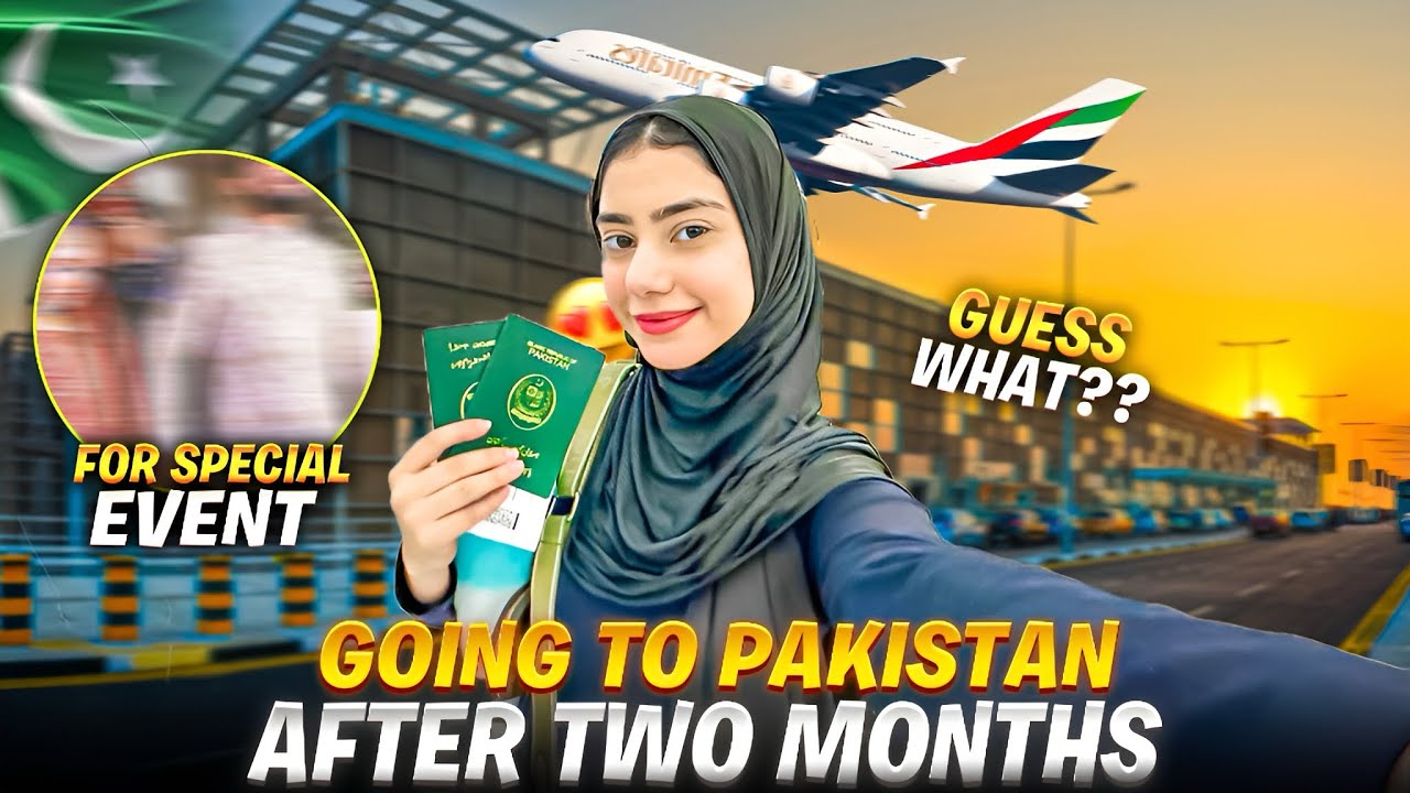 Special event hony wala hai👀 | back to pakistan after 2 months | maimoona shah vlogs 