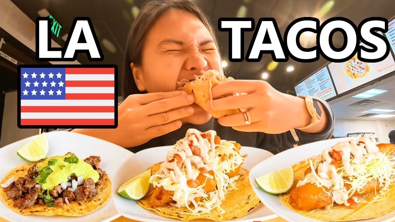 Как найти лучшие тако в Лос-Анджелесе, Калифорния! Мексиканская уличная еда - карнитас, асада, су...