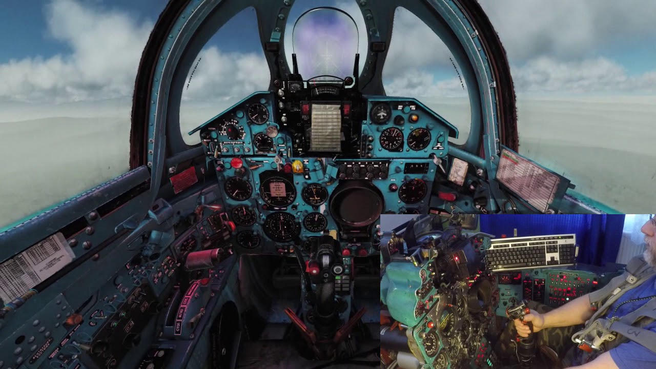 DCS:MiG-21. Nalchik, lot po kręgu.