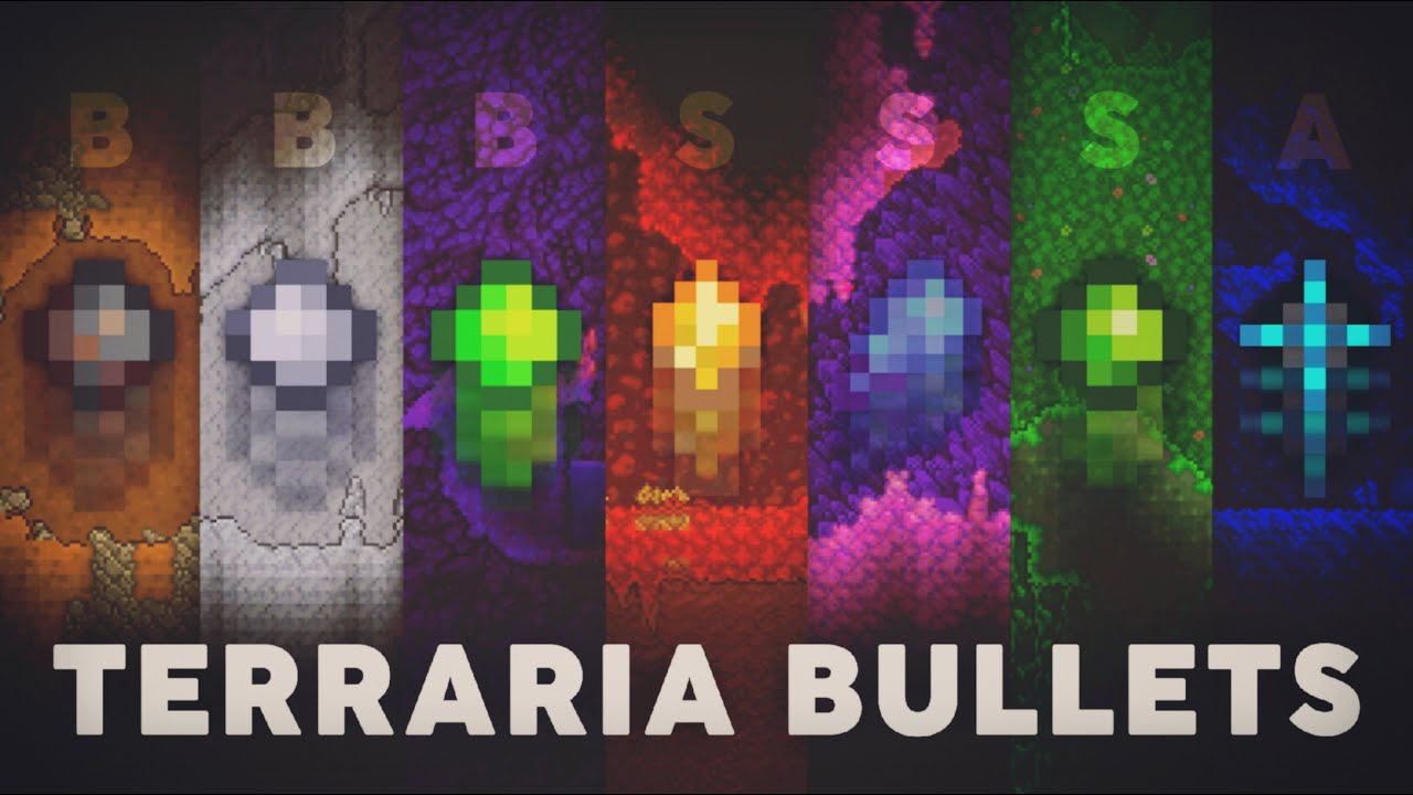 Terraria Bullets Guide, Comparison and Tier List - Terraria 1.4.4