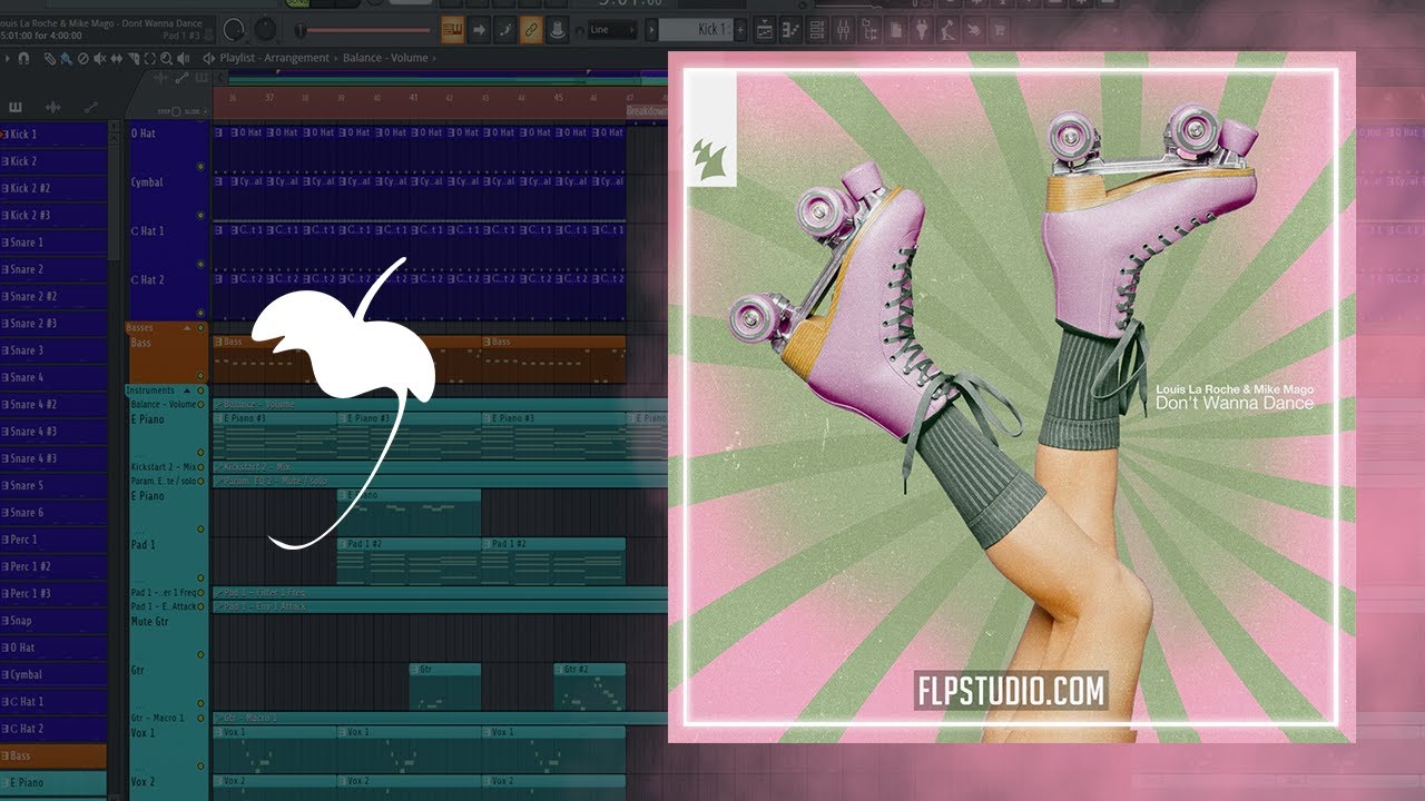 Louis La Roche & Mike Mago - Don't Wanna Dance (FL Studio Remake)