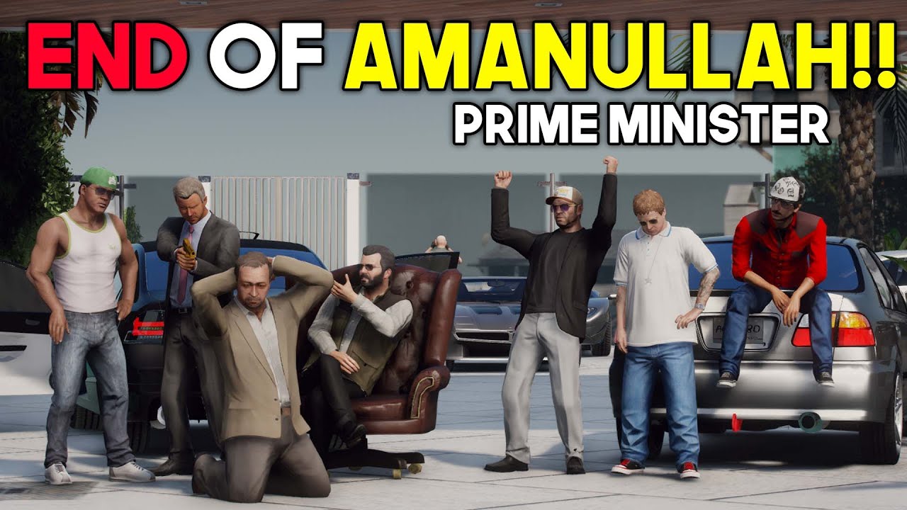 GANGSTER SERIES #51 | END OF PM AMANULLAH | MICHAEL IS OUT | GTA 5 PAKISTAN