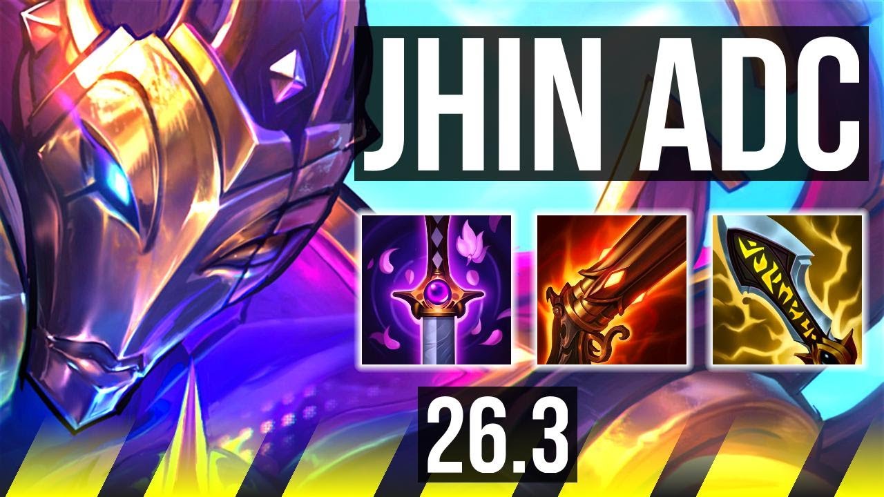JHIN & Blitzcrank vs JINX & Leona (ADC) | KR Challenger | 26.3