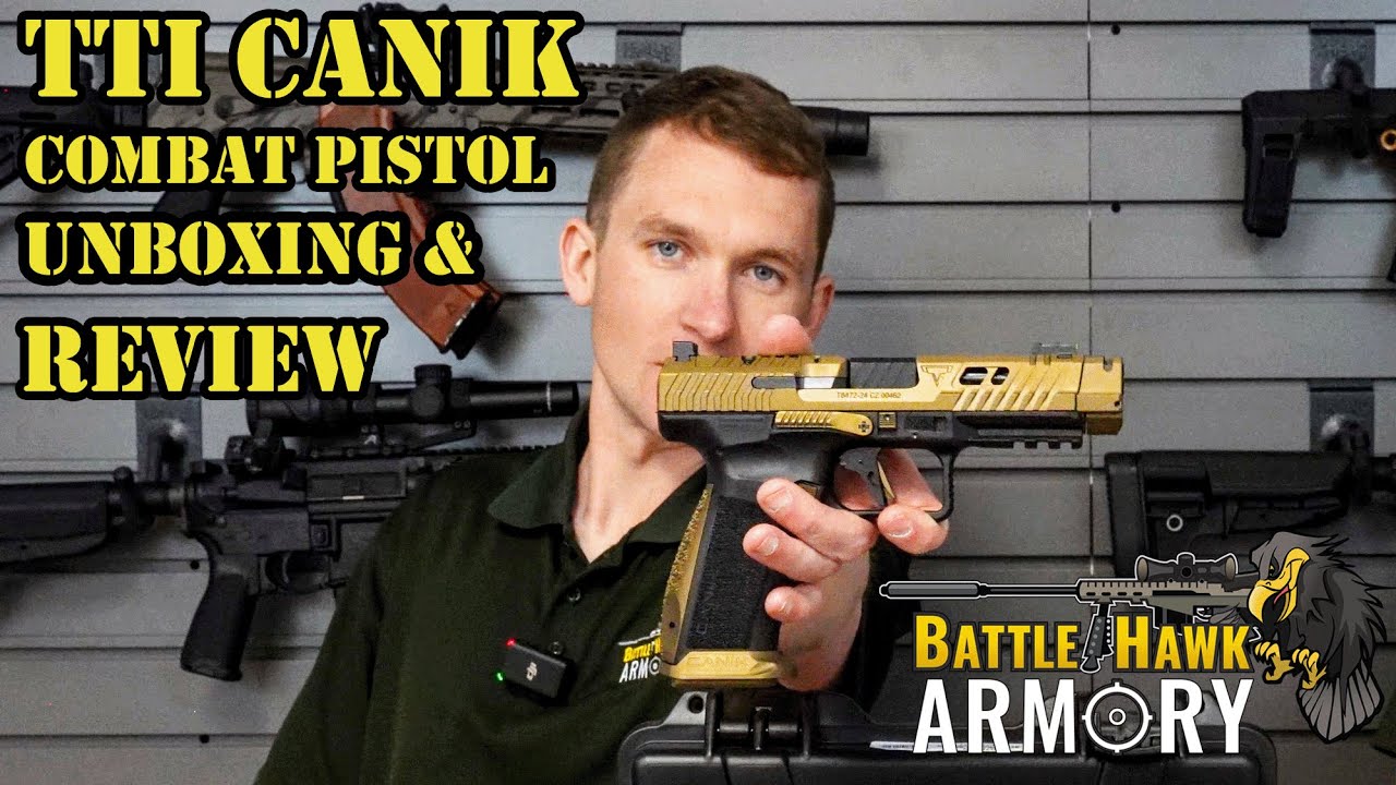 TTI CANIK COMBAT PISTOL UNBOXING AND REVIEW