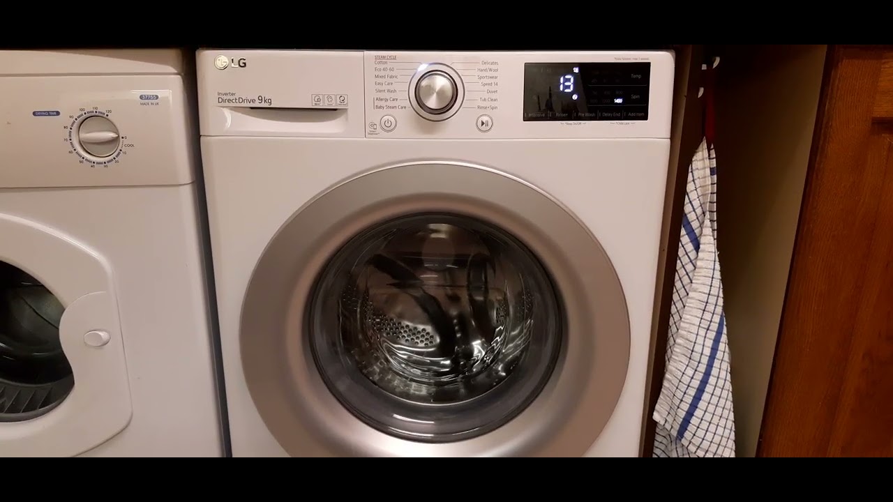 LG Washer, how to do a Spin Only function