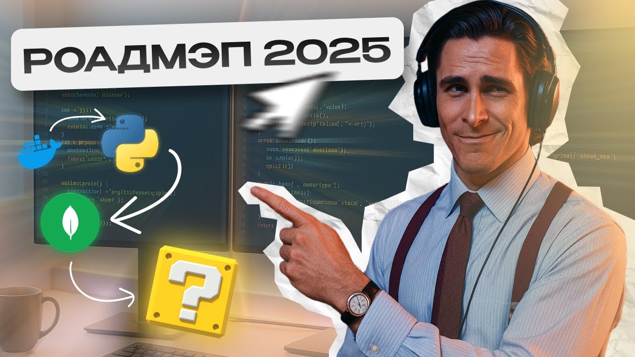 Как стать БЭКЕНД-РАЗРАБОТЧИКОМ? РОАДМАП 2025
