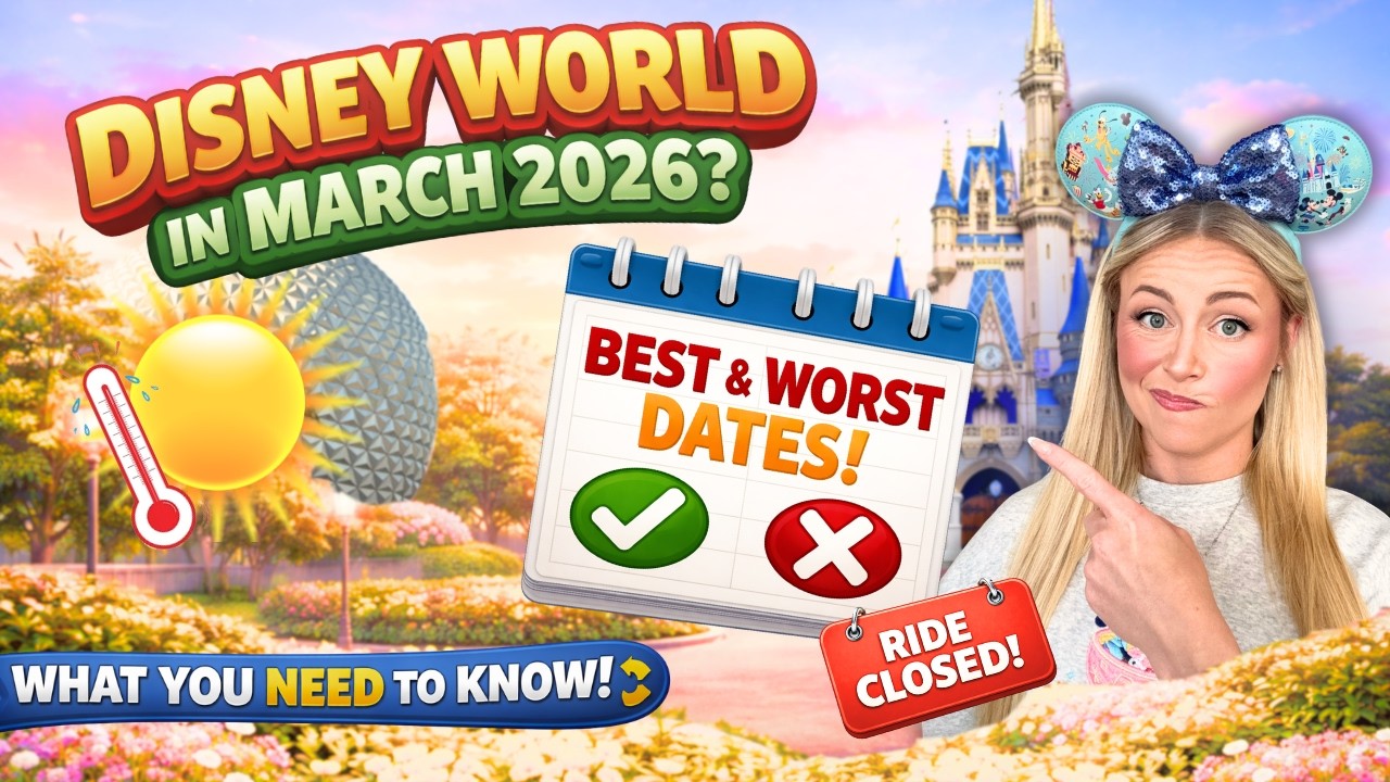 Disney World in March 2026: Crowds, Weather, Events & What to Expect