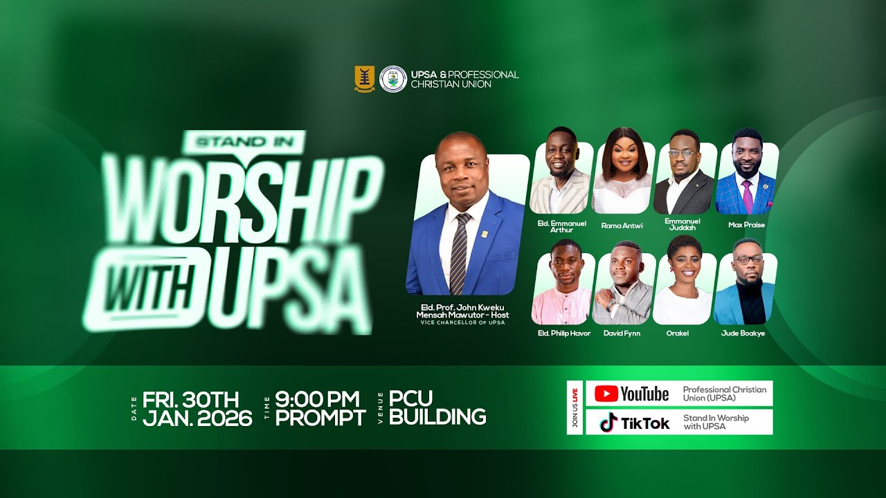 STAND IN WORSHIP WITH UPSA - JANUARRY