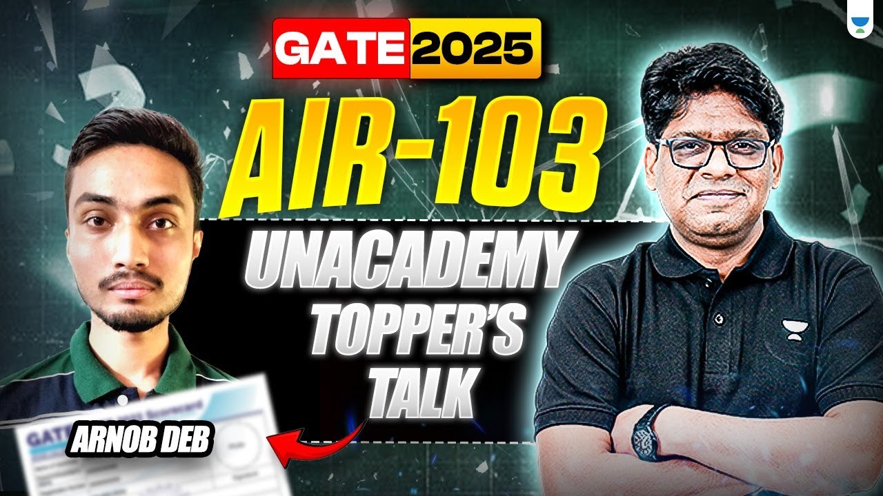 GATE 2025: From Dropper to Topper – Ultimate Success Strategy for Droppers |  Ft. Pankaj Sharma