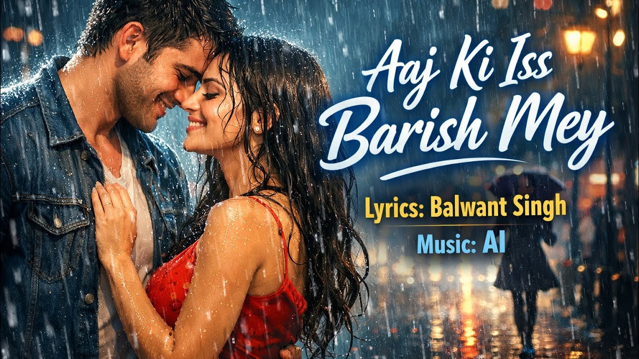 Aaj ki iss barish mey 