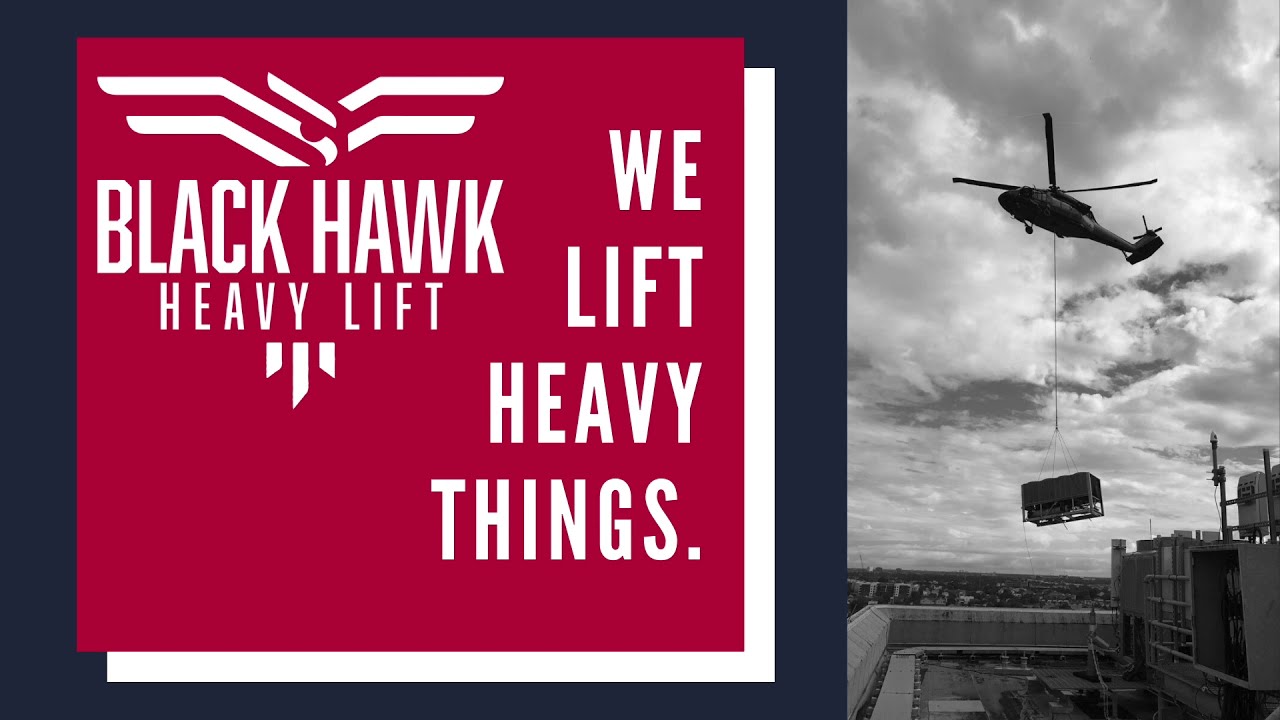 Black Hawk Heavy Lift - The Perfect Sling Load Helicopter